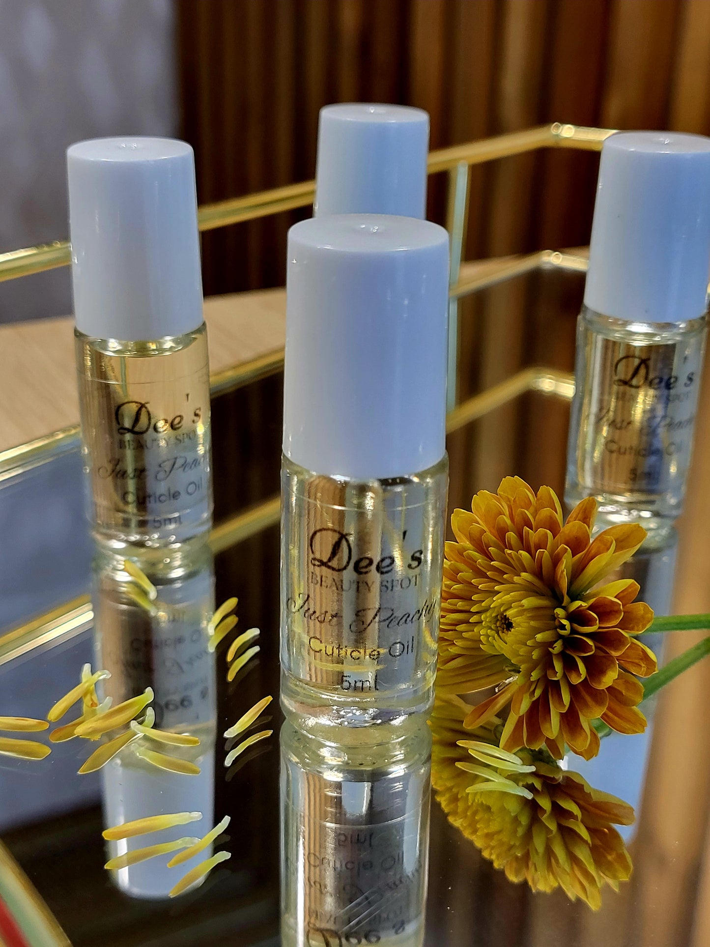 Just Peachy 5ml Cuticle Oil Roller