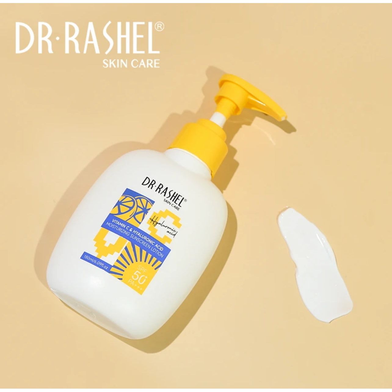 Dr. Rashel Vitamin C & Hyaluronic Acid SPF 50