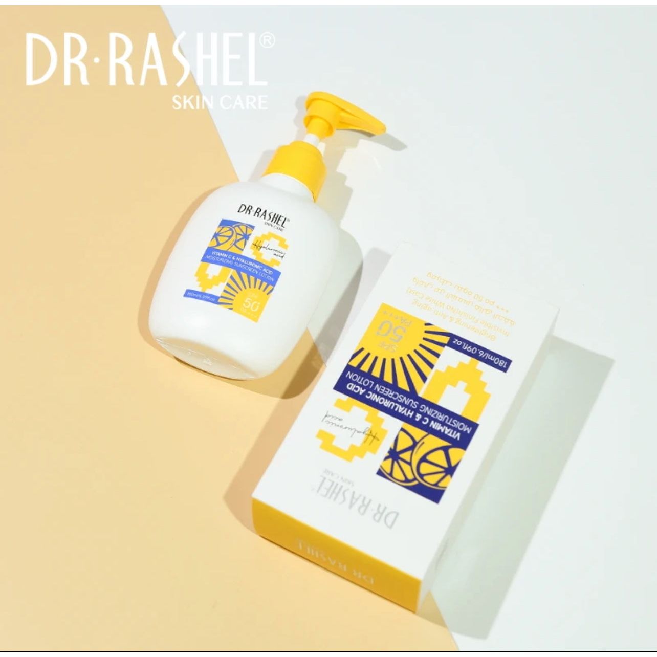 Dr. Rashel Vitamin C & Hyaluronic Acid SPF 50