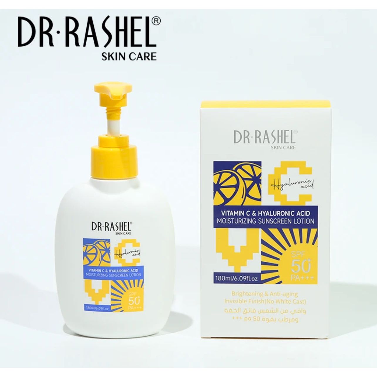 Dr. Rashel Vitamin C & Hyaluronic Acid SPF 50
