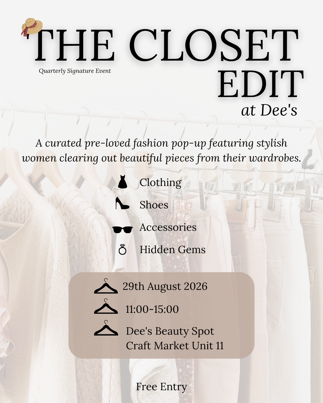 The Closet Edit at Dee's