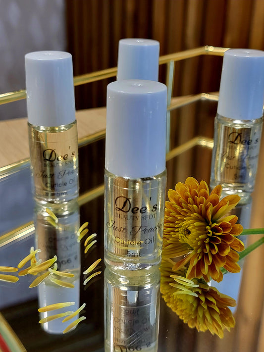 Just Peachy 5ml Cuticle Oil Roller