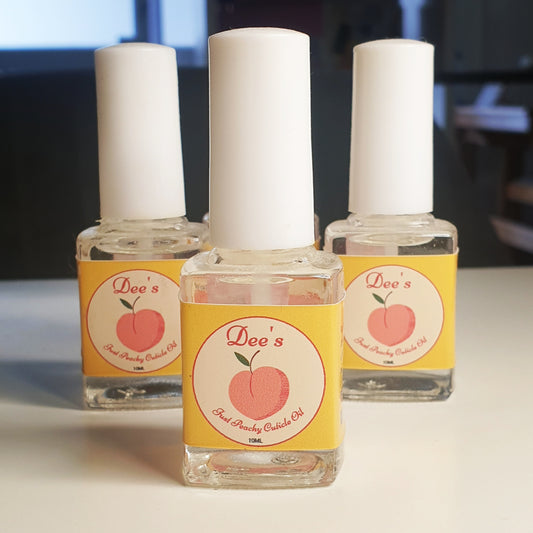 Just Peachy 10ml Cuticle Oil Bottle