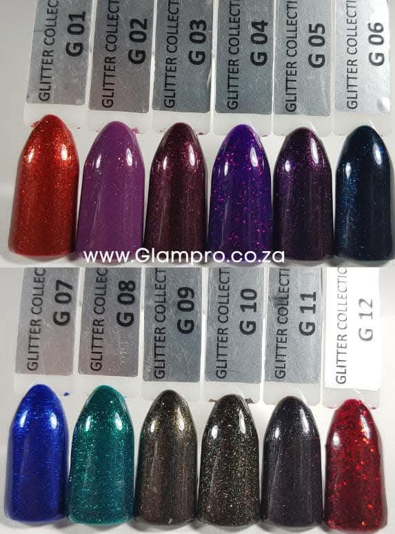 Glitter Collection Gel Polish Glam Pro